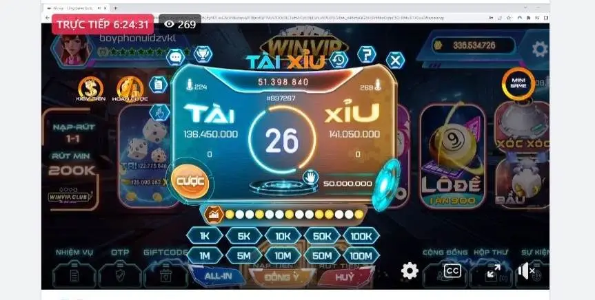 Luật Chơi Cơ Bản Của Tài Xỉu Bet168
